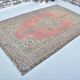 Tapis vintage turc Oushak sku 3291