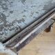 Industrial serving table