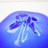 Czech art glass bowl by josef hospodka for chribska glassworks, 1960's