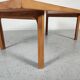 Scandinavian coffee table Mickaël Laursen in solid oak, Denmark 1960s