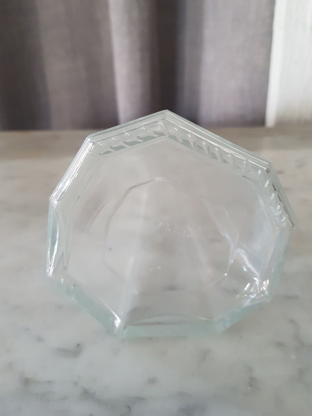 Carafe ancient art decoration glass decoration faceted decoration