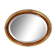 Miroir ovale en bois doré – début XXe