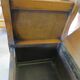 Rare entrance bench - Old chest bench - toy chest - oak color