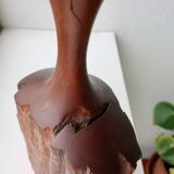 Vase Sculpture 20th Century Australian Rosewood DLG Doug Ayers