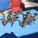 Pair of copper and brass 19 eme