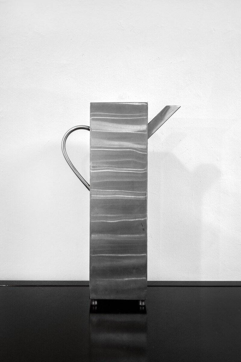 Metal vase by Aldo Rossi, Italy, 1980s