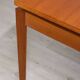 Table de repas vintage en teck extensible - 1960