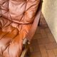 Fauteuil vintage « Hunter » avec ottoman par Torbjørn Afdal, années 1960, Norvège