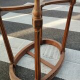Gueridon ancien style louis xvi avec plateau marbre
