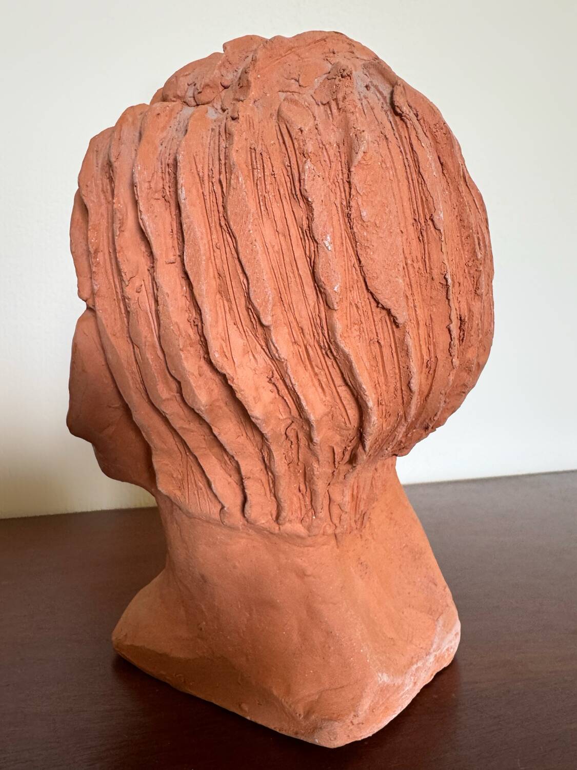 Terracotta head sculptures - 2 pieces