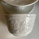 Set of 2 cups lunch XL 1960 ceramic Ginori Italian work