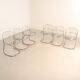 Set of 6 "Sabrina" chairs by Gastone Rinaldi for Rima 70's