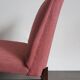 Couple of Italian midcentury modern design red armchairs 1950s