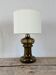 smoked glass lamp Holmegaard - Sweden 1980s