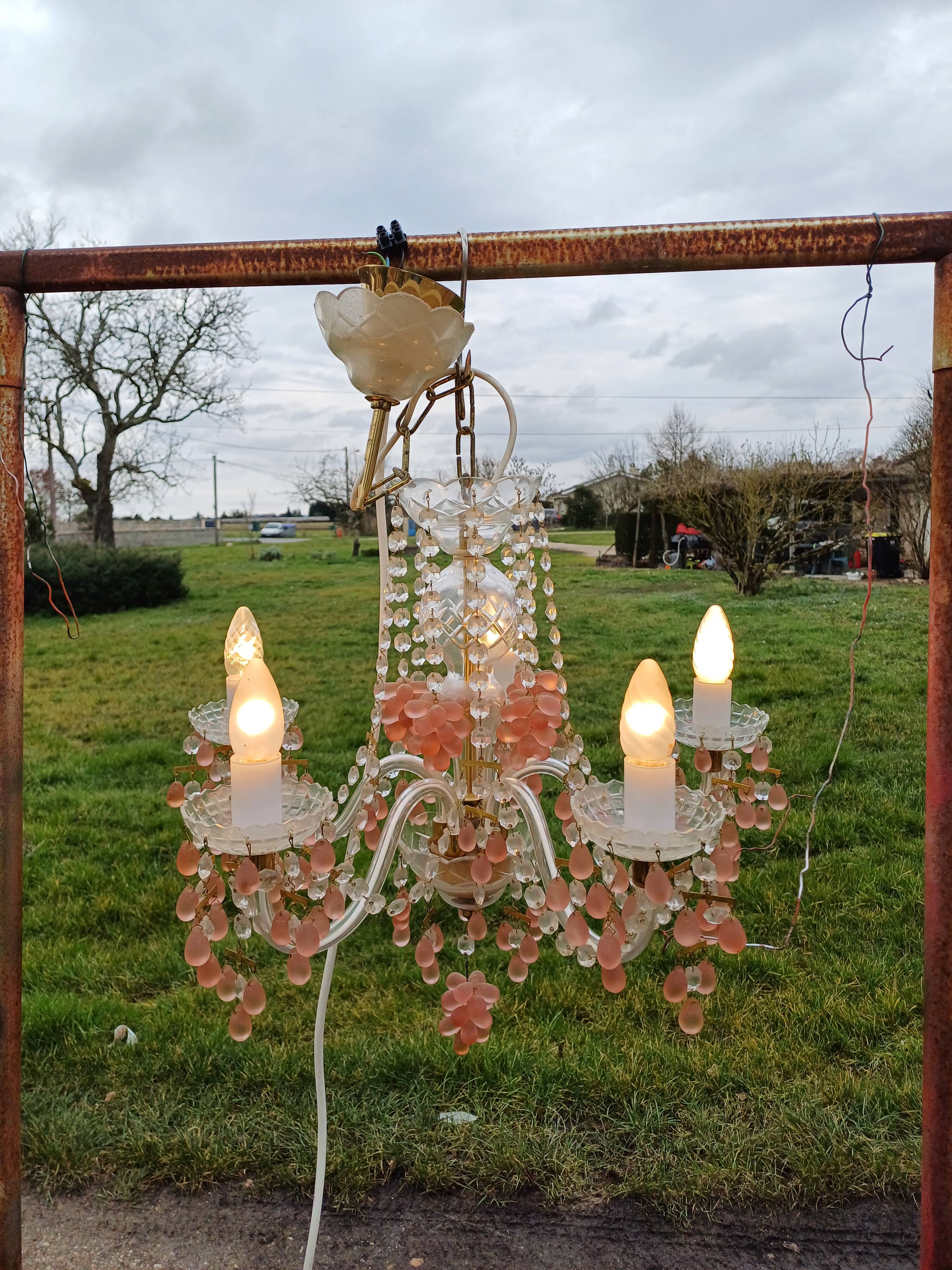 Murano Crystal Chandelier