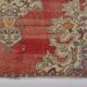 Tapis Oushak rouge et beige sku 2489