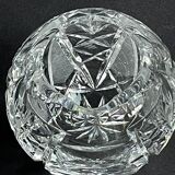 Ashtray individual ball cut crystal - XXth