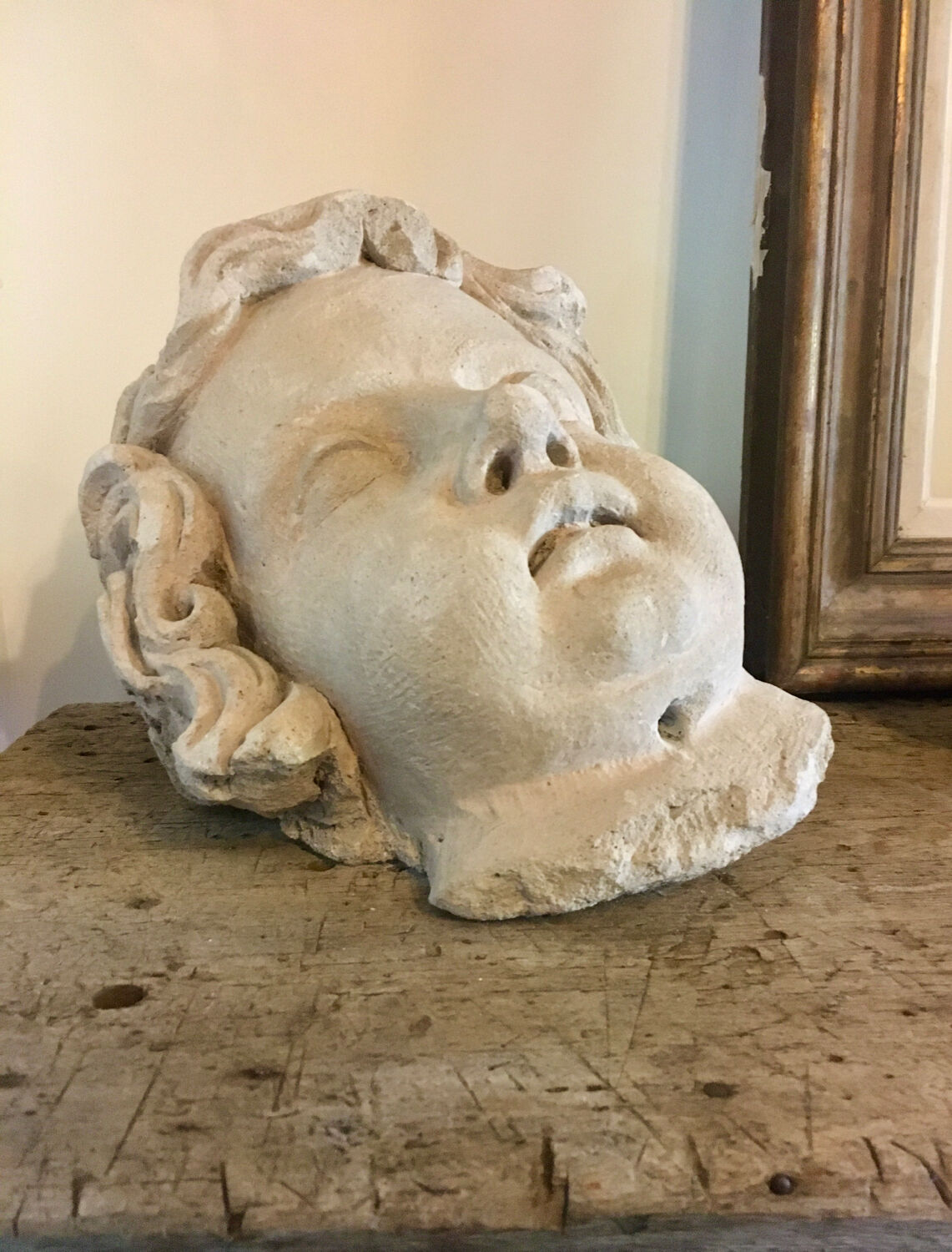 Plaster head