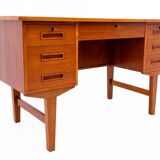 Teak desk, Denmark, 1960s.