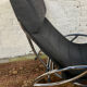 Fauteuil lounge à bascule dès années 70-80