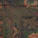 Antique chest painted in pine wood – China, around 1900