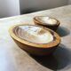 Paire de vide-poches ou porte-savon