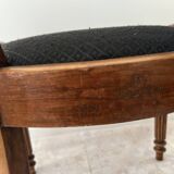 Mahogany restoration armchair