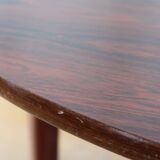 Round table extendable rosewood