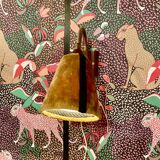 Pair of modular wall lights, Scandinavian design, 1950s.