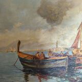 Old signed painting early 1900