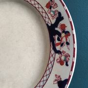 Assiette plate Losol Ware Keeling & Co., Beverley, Angleterre Burslem, 1906-1936