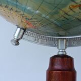 Large Earth globe 40s - Art Deco - Columbus Berlin  50 cm H