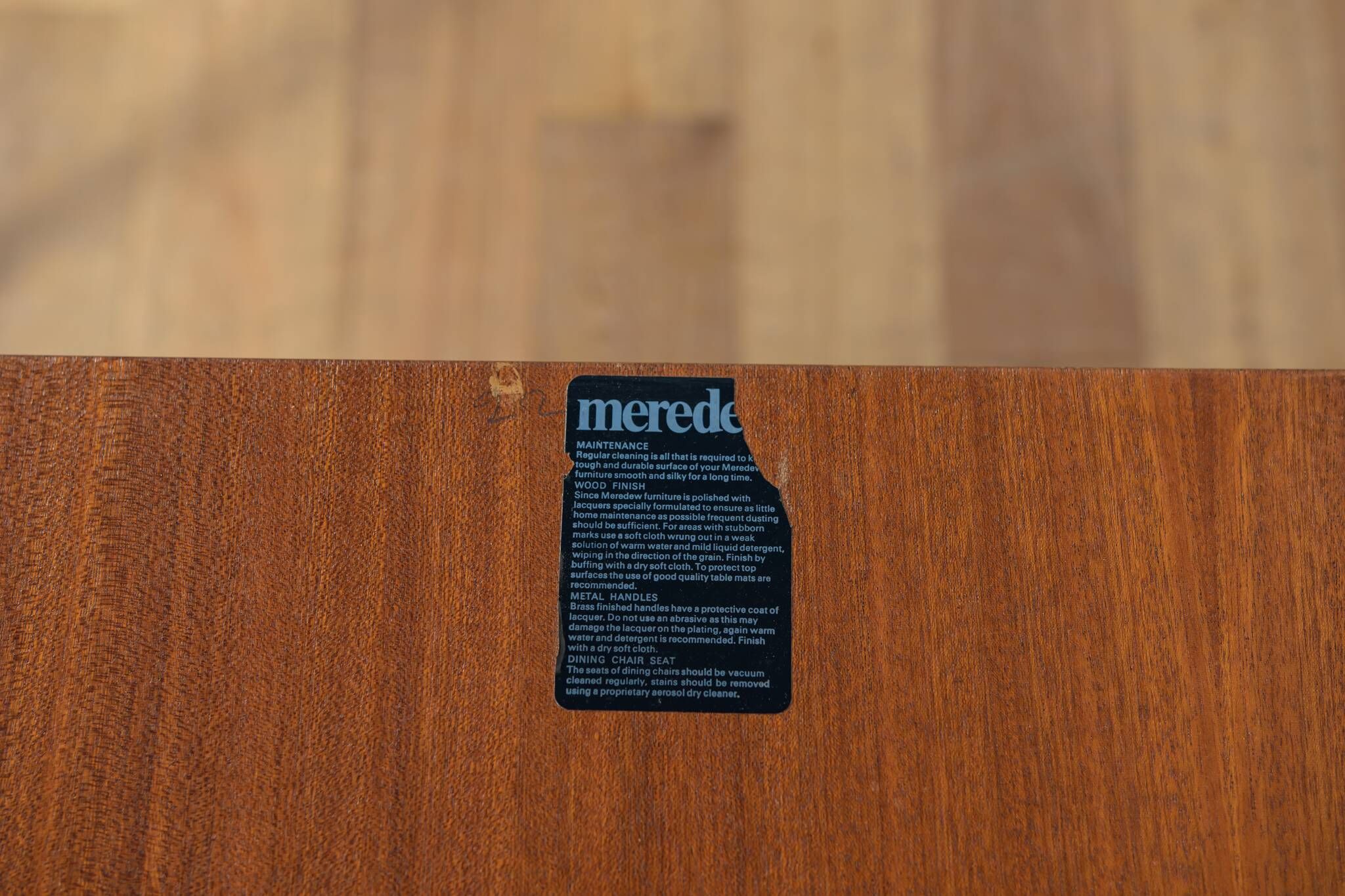 Table à manger rectangulaire extensible du milieu du siècle de Meredew, Royaume-Uni
