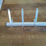 70s aluminum coat rack