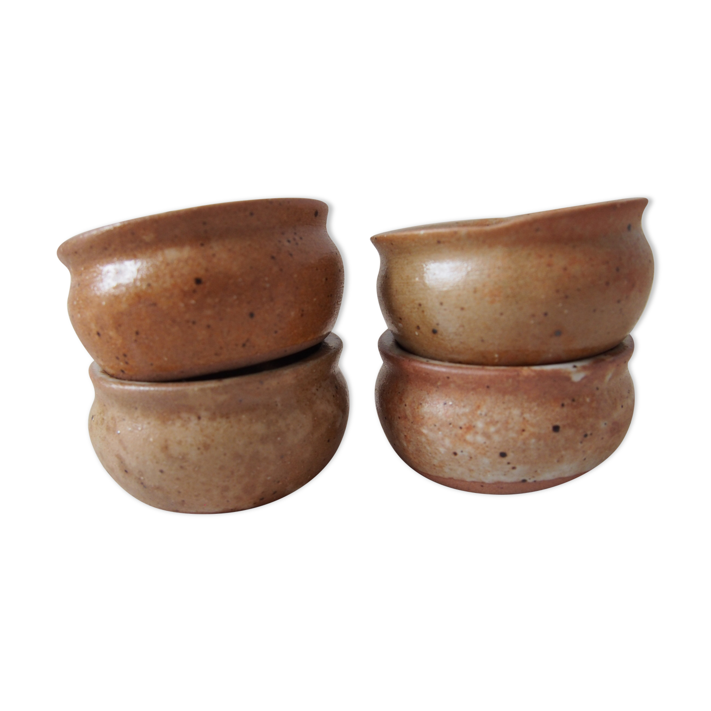 Set de 4 ramequins en grès
