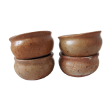 Set of 4 sandstone ramekins