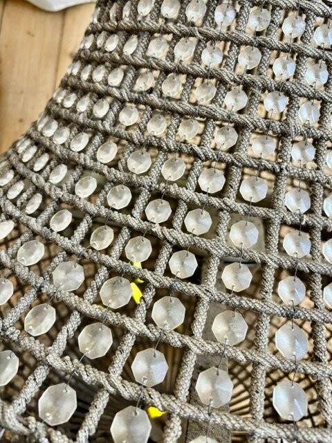 Impressive 19th-century balloon chandelier.