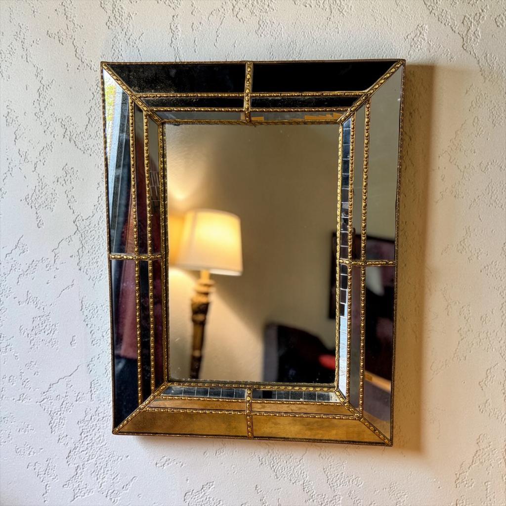 Vintage 'gold' wall mirror