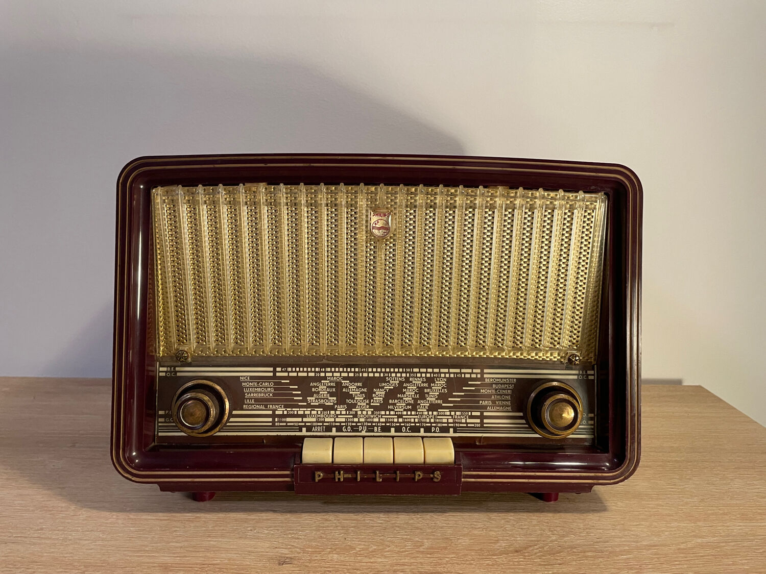 Philips radio 50s