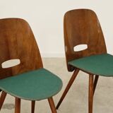 Set of 4 Lollipop chairs by Frantisek Jirak for Tatra 1960