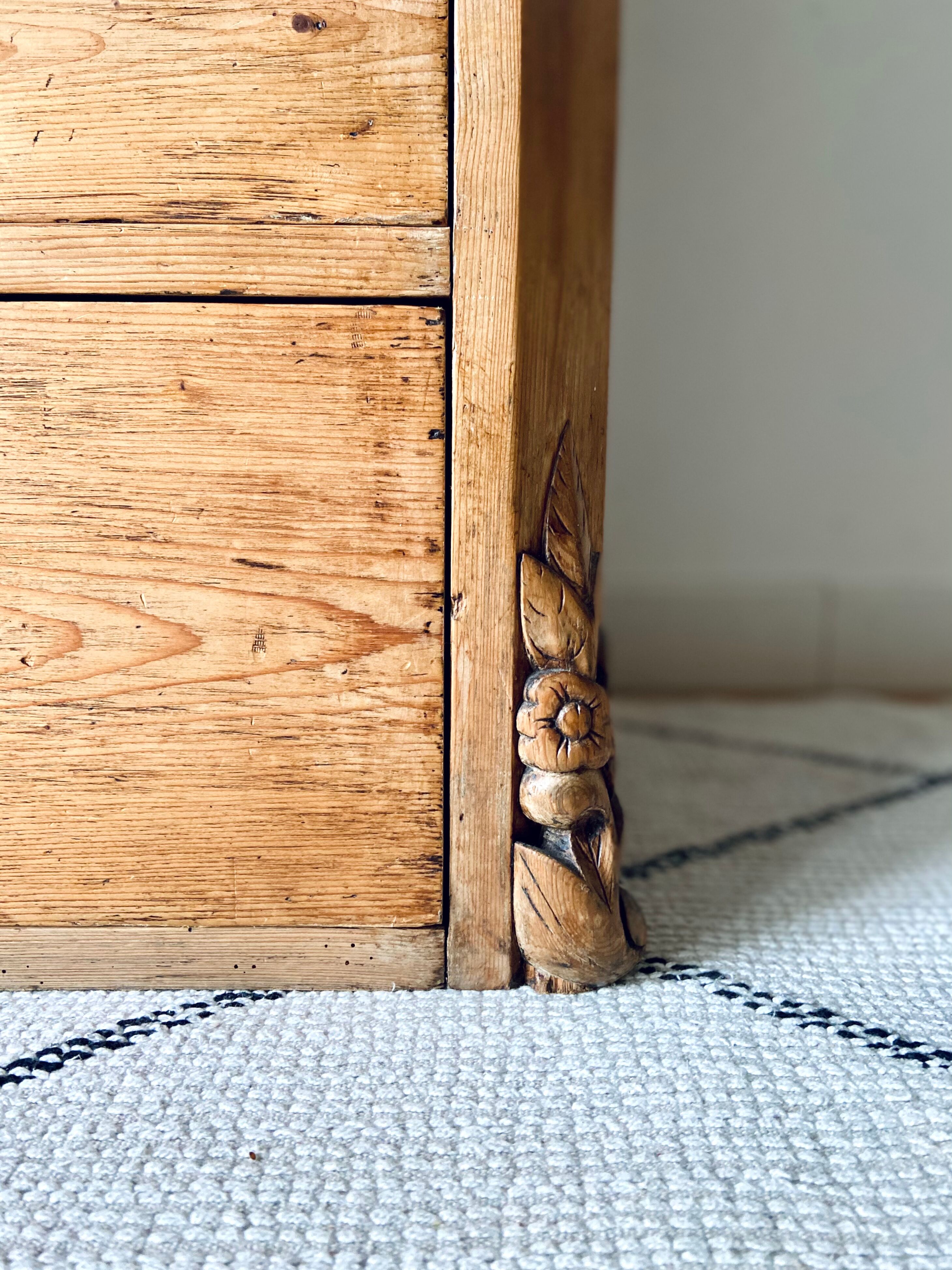Old counter furniture - chest of drawers