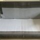 Three-seater sofa Poltroesofa grey in very good condition model Dossolo.
