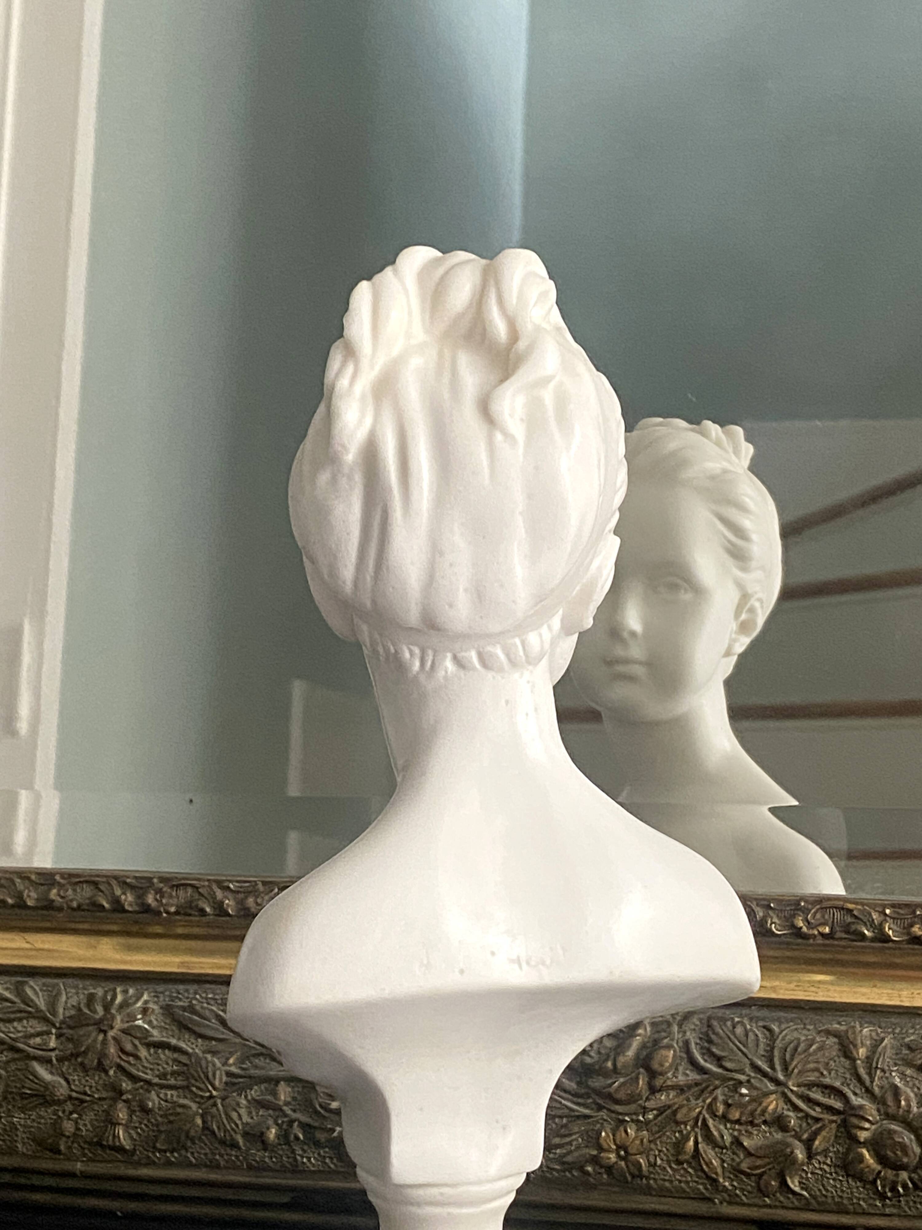 Bust of Louise Brongniart after Houdon