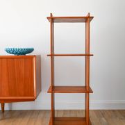 Étagère en pin, sur pieds ou à poser, 1980