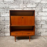 Secretary, 1960 Scandinavian high teak row
