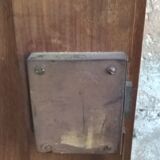 Ancienne paire de portes armoire