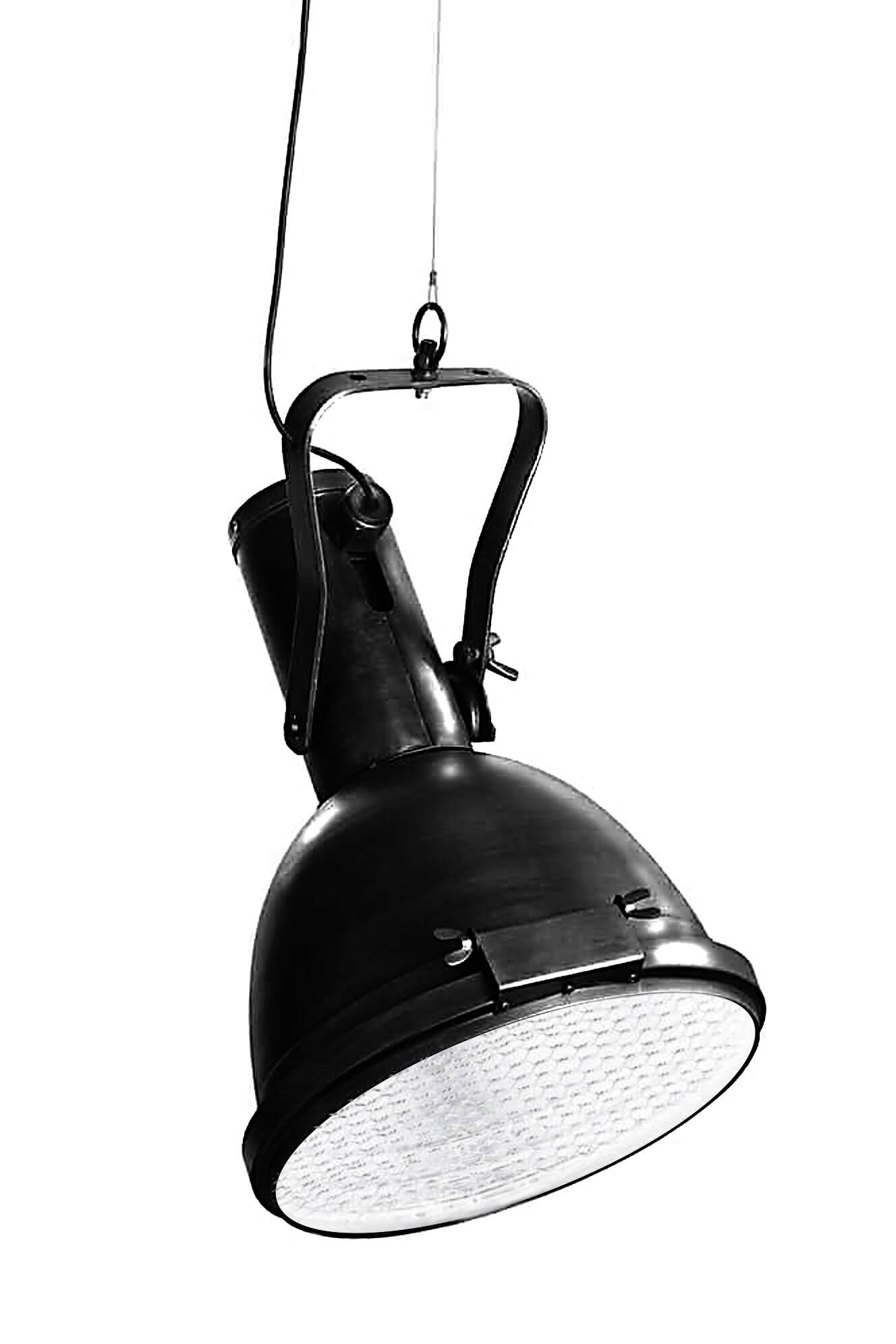 Lampe Mega Spot, gamelle orientable de style industriel, neuve