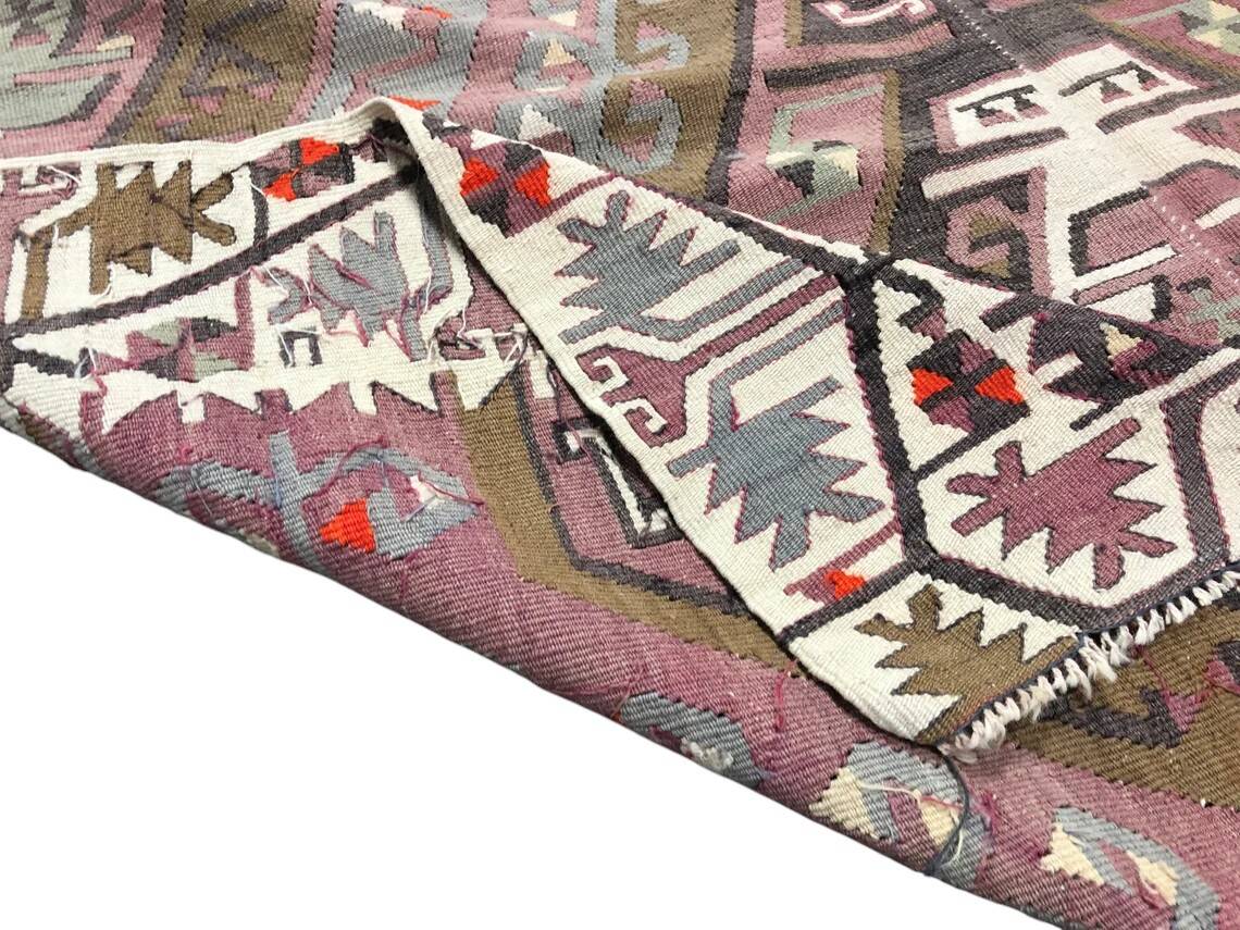 Turkish Oversize Anatolian Kilim Rug