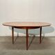 Vintage 1960s teak extendable Scandinavian table.