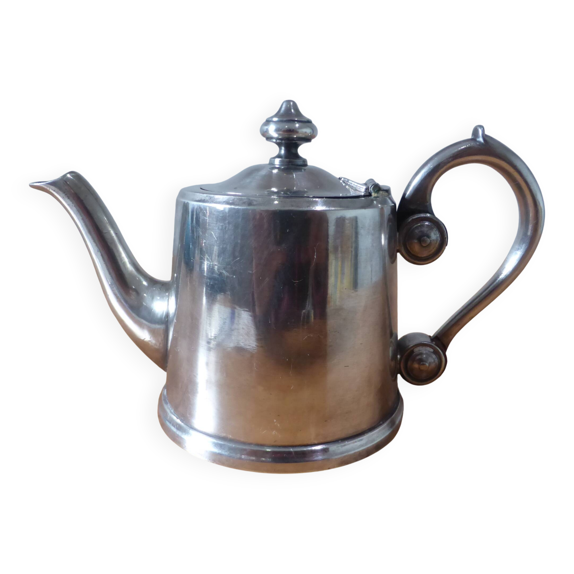 Vintage silver-plated metal teapot by Maison Arthaud, 240540